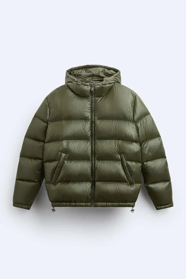 Leichte Warme Unisex Pufferjacke aus Baumwolle – Stilvoller Winterschutz