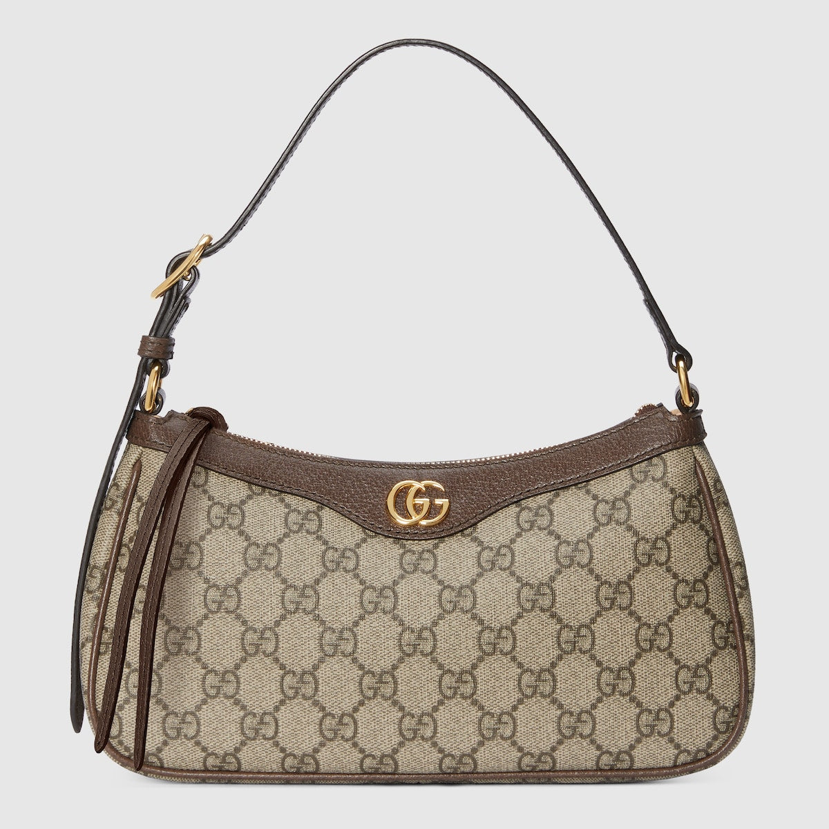 Kleine Ophidia Schultertasche Beige