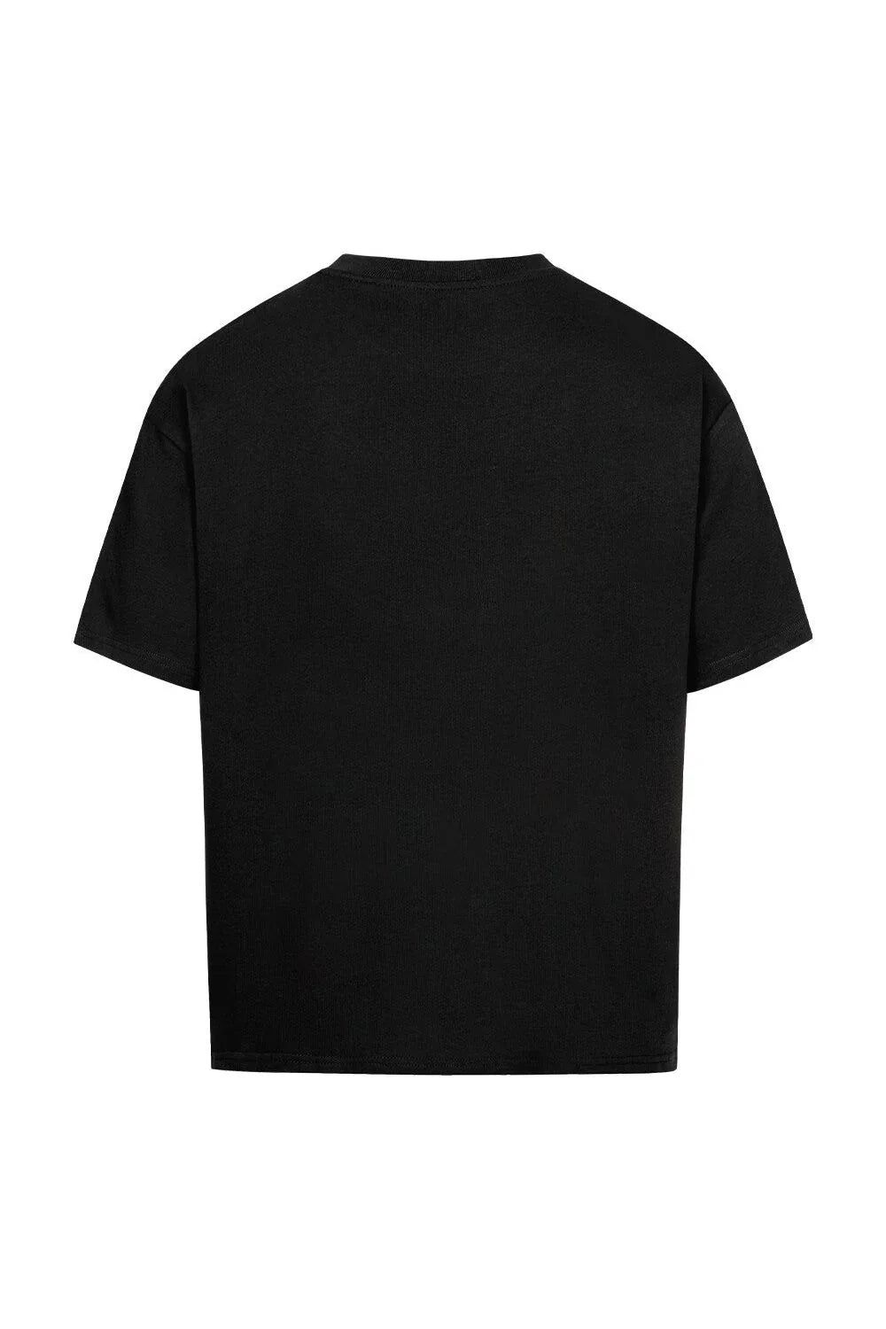 WUNNA Oversized T-Shirt: Auffälliger Floral-Porträt-Print aus reiner Baumwolle