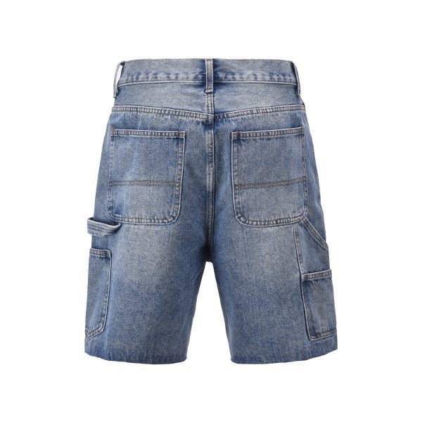 Belleza Blaue Carpenter Shorts Damen – Robuste Denim Kurze Hose für Sommer Style