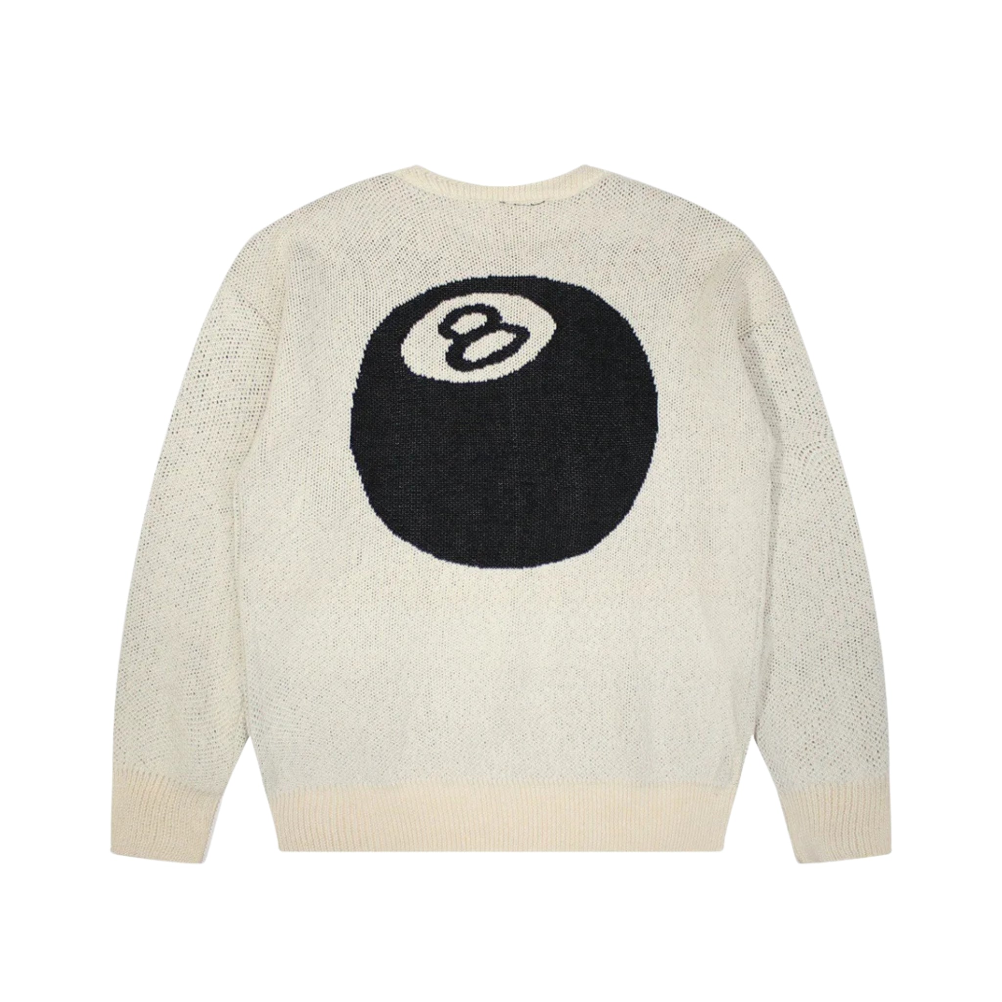 Lässiger 8-Ball Strickpullover: Weicher, Bequemer Vintage-Grafik-Sweater für Herren