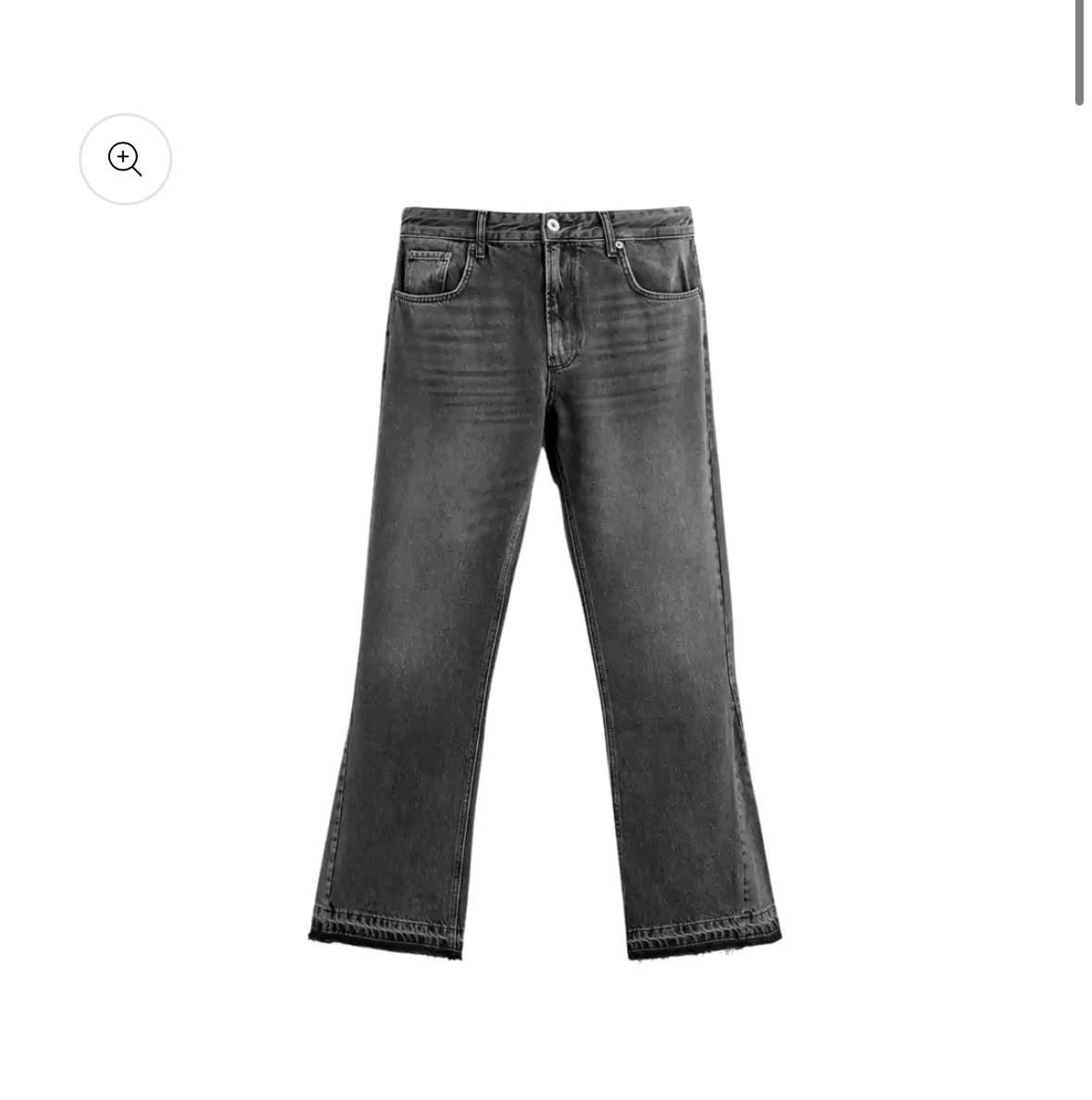 Belleza Vintage Stone Washed Flared Denim Jeans für Damen – Bequemer Retro-Look