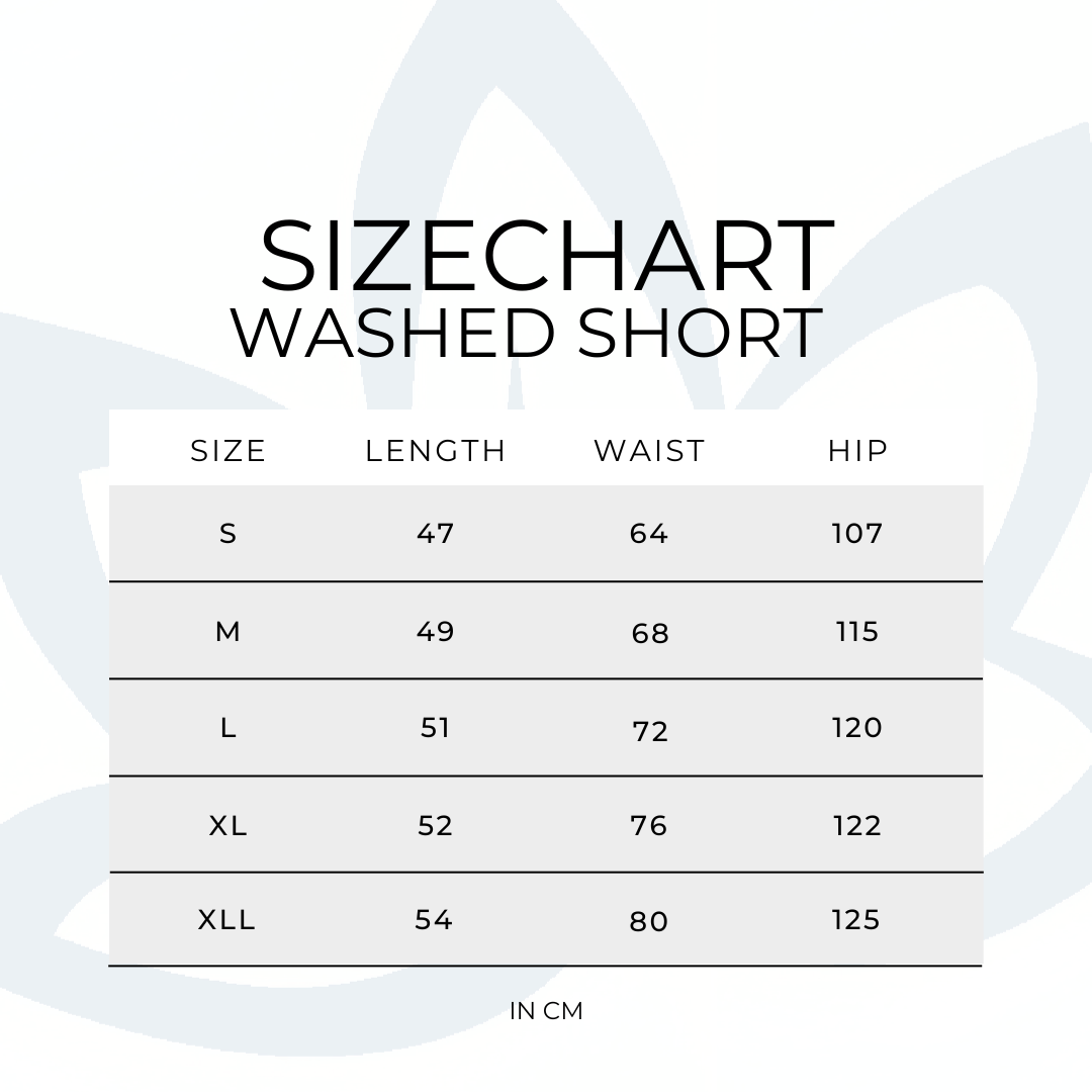 ONYX Bequeme Washed Black Baumwoll-Shorts für Herren – Entspannter Stil