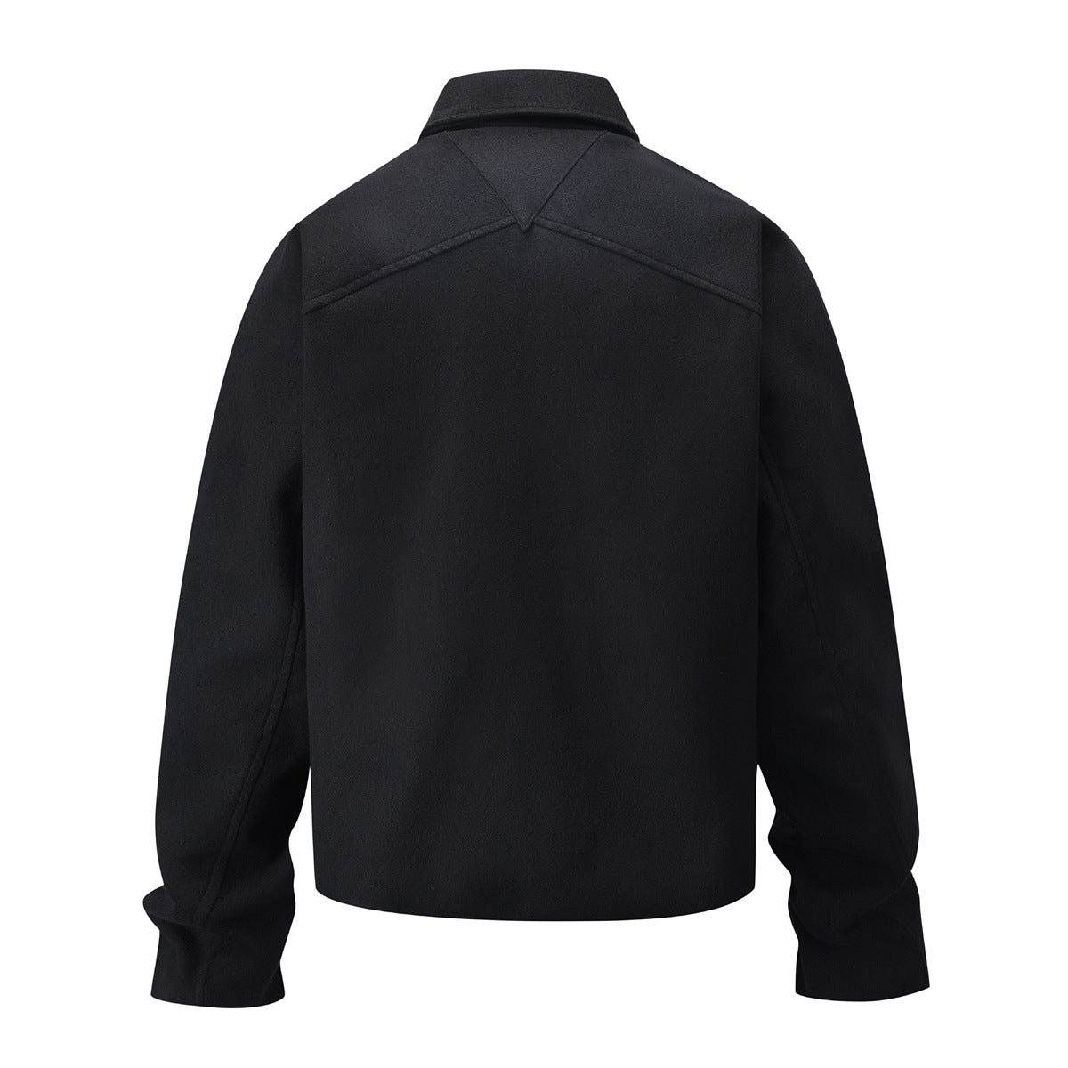 ZAFIR Luxuriöse Schwarze Veloursjacke – Leichte, Atmungsaktive Reißverschlussjacke für Herren