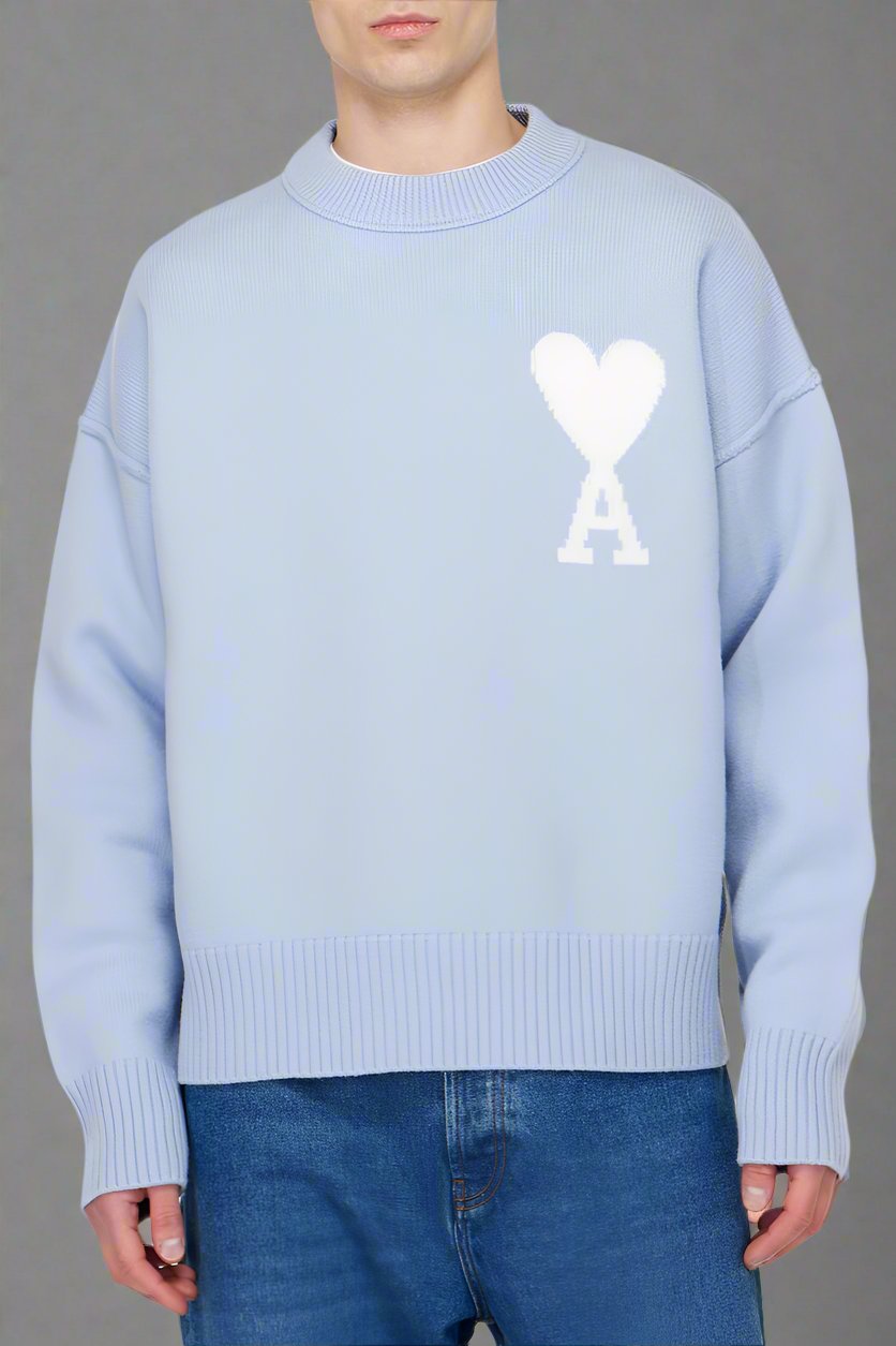 Kuscheliger Herz-Sweater: Warmer Mohair-Mischung Pullover für Damen in vielen Farben