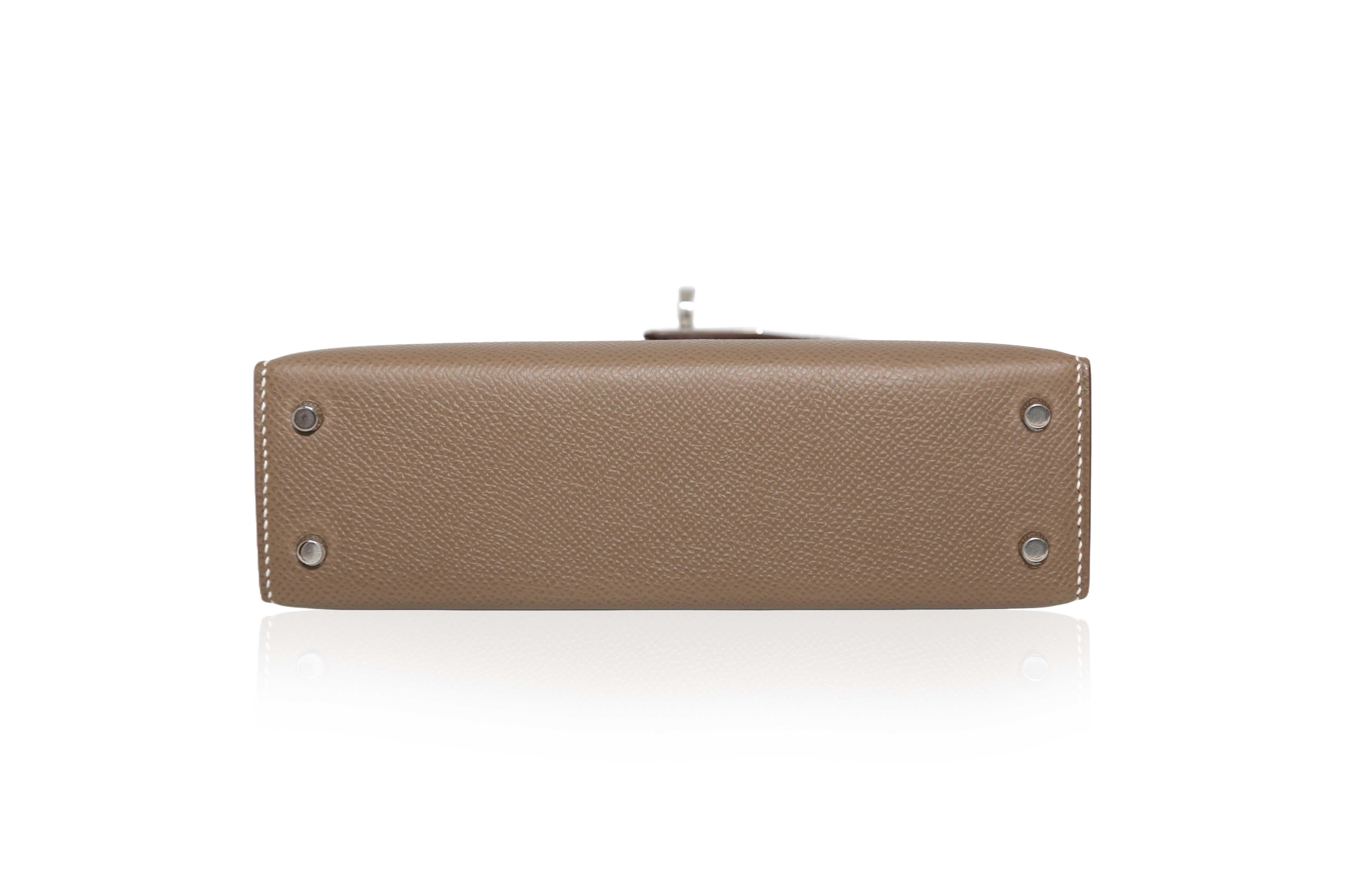 Mini Kelly II 20 Sellier Chevres Handtasche