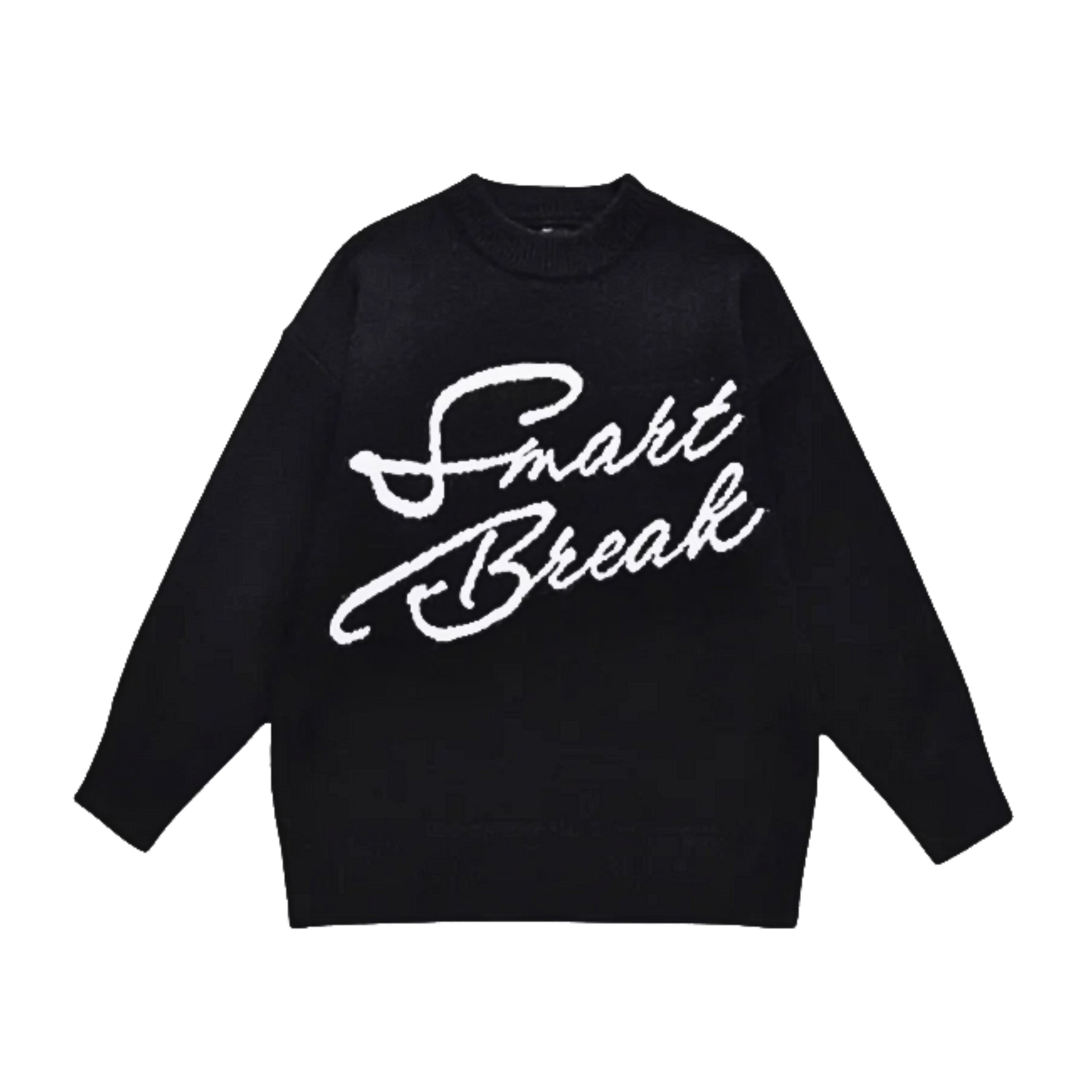 FiveLeafs Smart Break Oversized Strickpullover: Edgy, Bequem, 100% Baumwolle, Streetwear-Style