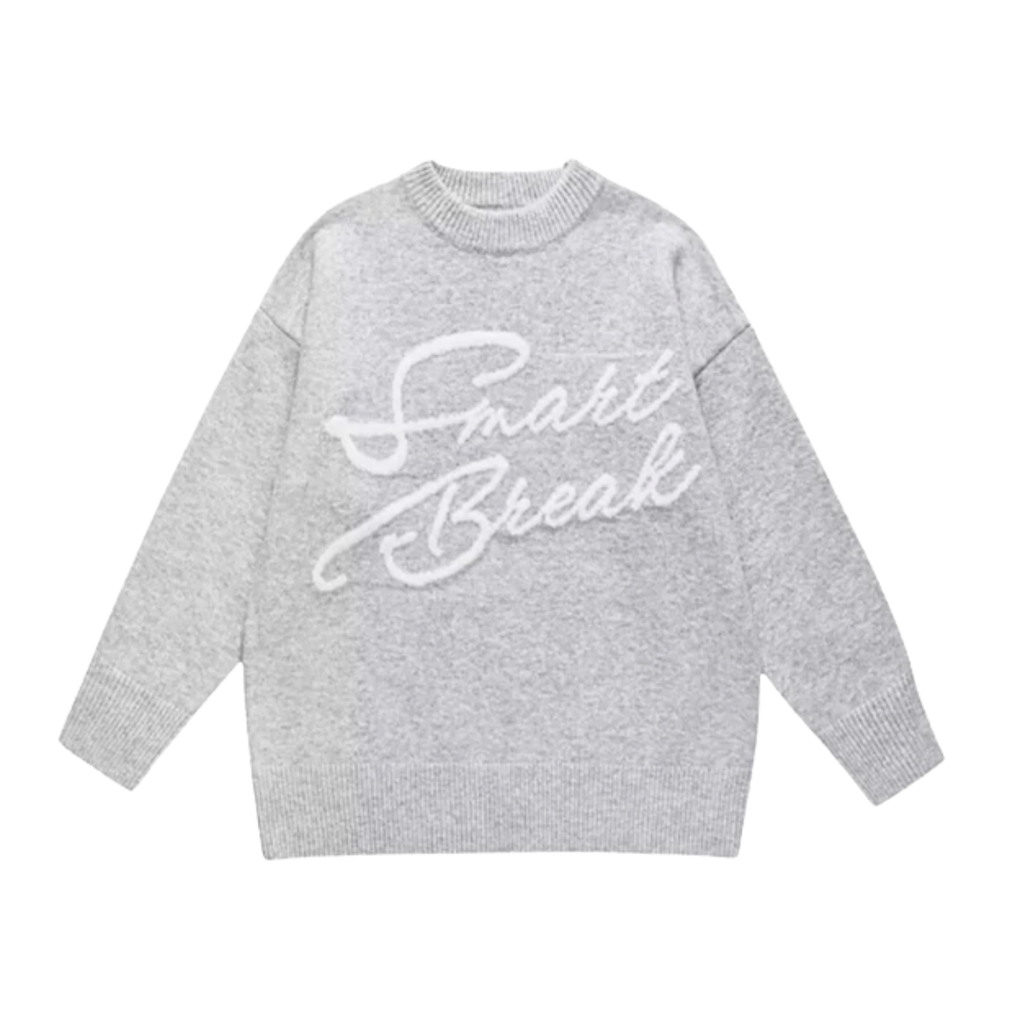 FiveLeafs Smart Break Oversized Strickpullover: Edgy, Bequem, 100% Baumwolle, Streetwear-Style