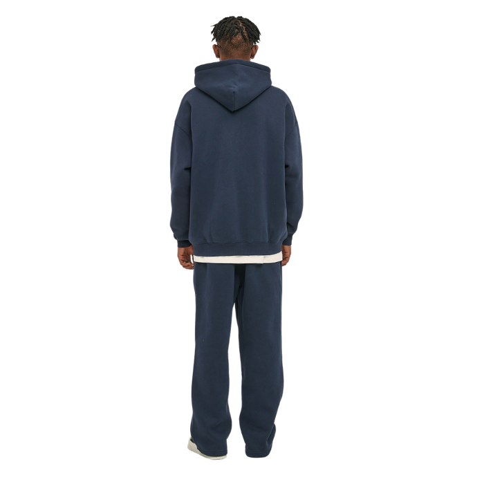 FIVELEAFS Hochwertiger Zip Hoodie – Bequemer Boxy Fit Baumwoll-Reißverschluss-Hoodie