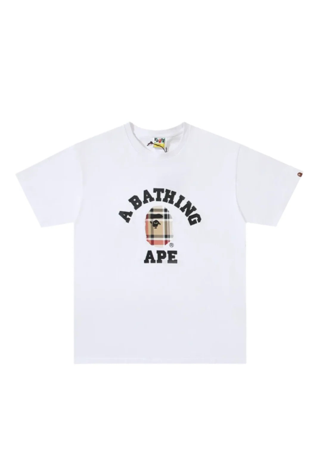 Stylisches Ape-Check T-Shirt aus weicher Baumwolle für Herren und Damen