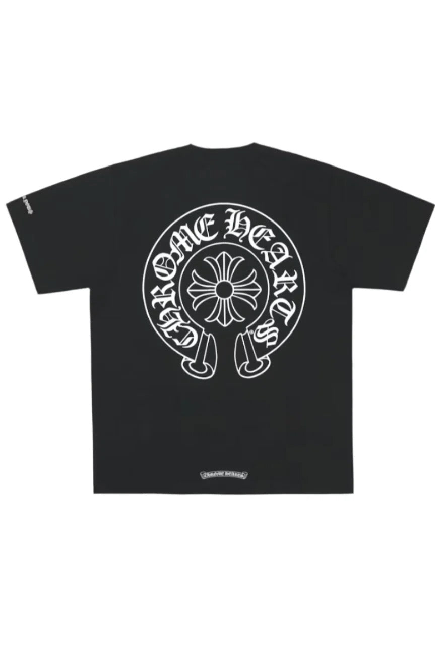 Glänzendes Chrom-T-Shirt: Bequemes Baumwoll-Shirt mit Stil für Herren