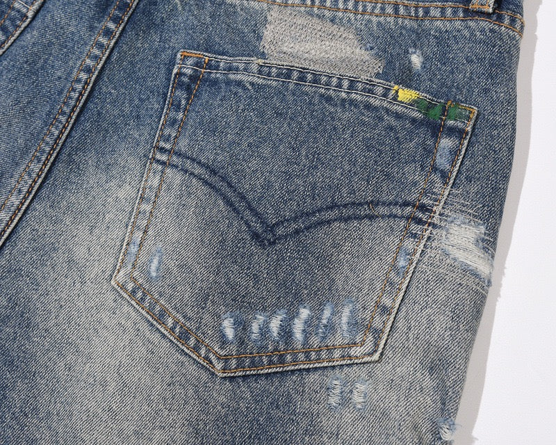 Elegante Wavy Schlagjeans Damen - Hochwertiger Denim Bootcut Style für Frauen