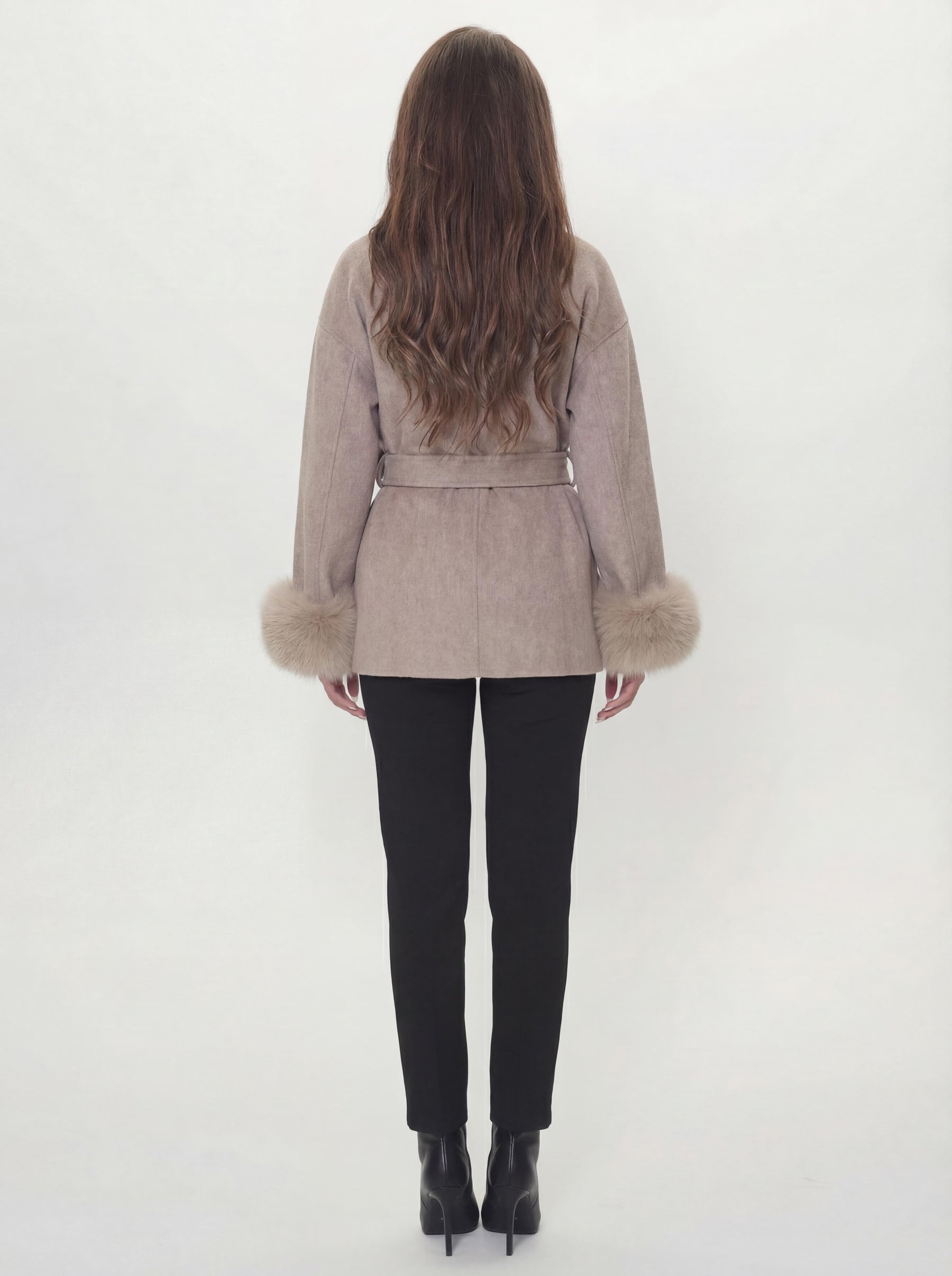 Bella Léa wool coat braun