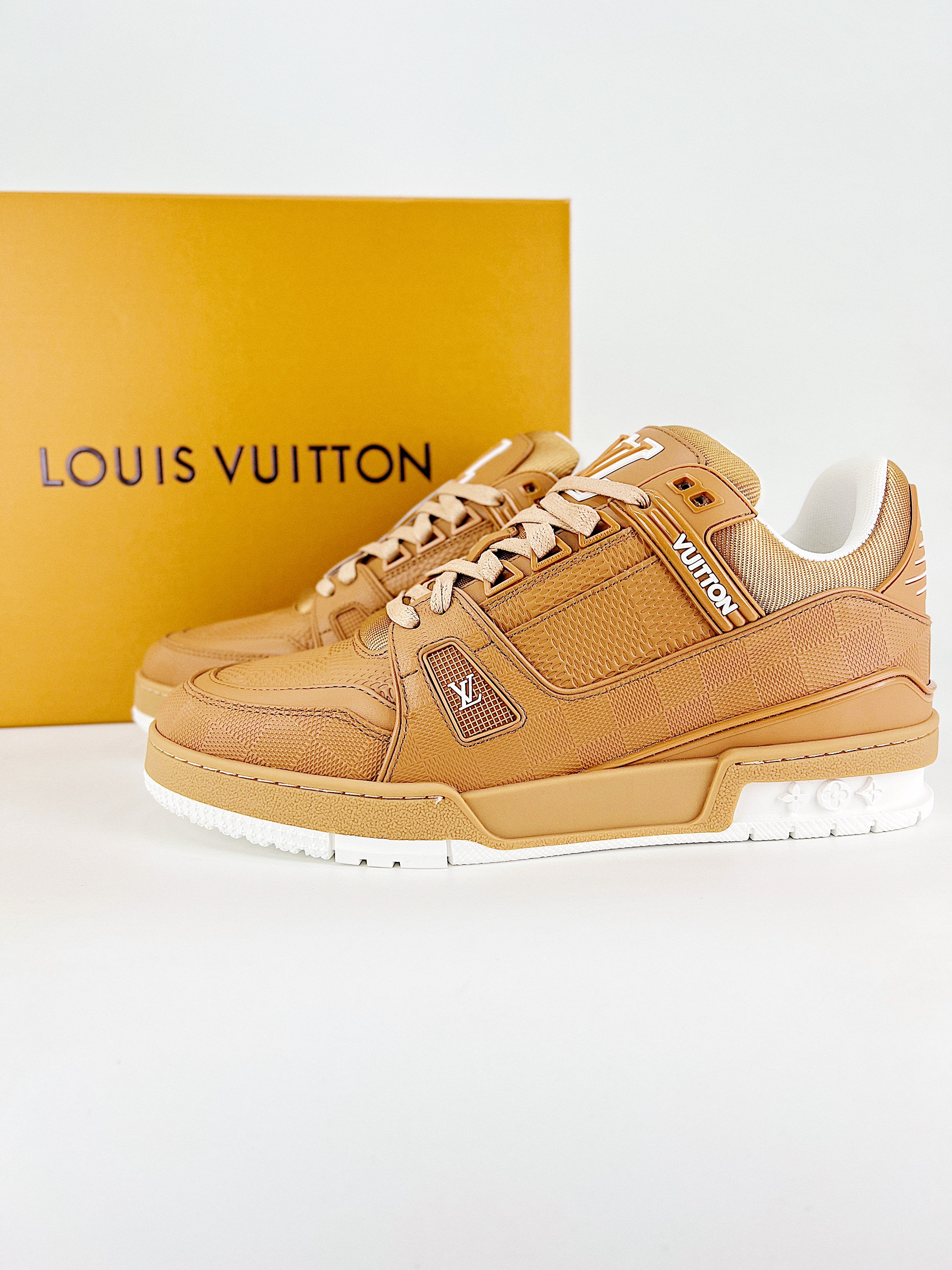L Sneaker braun