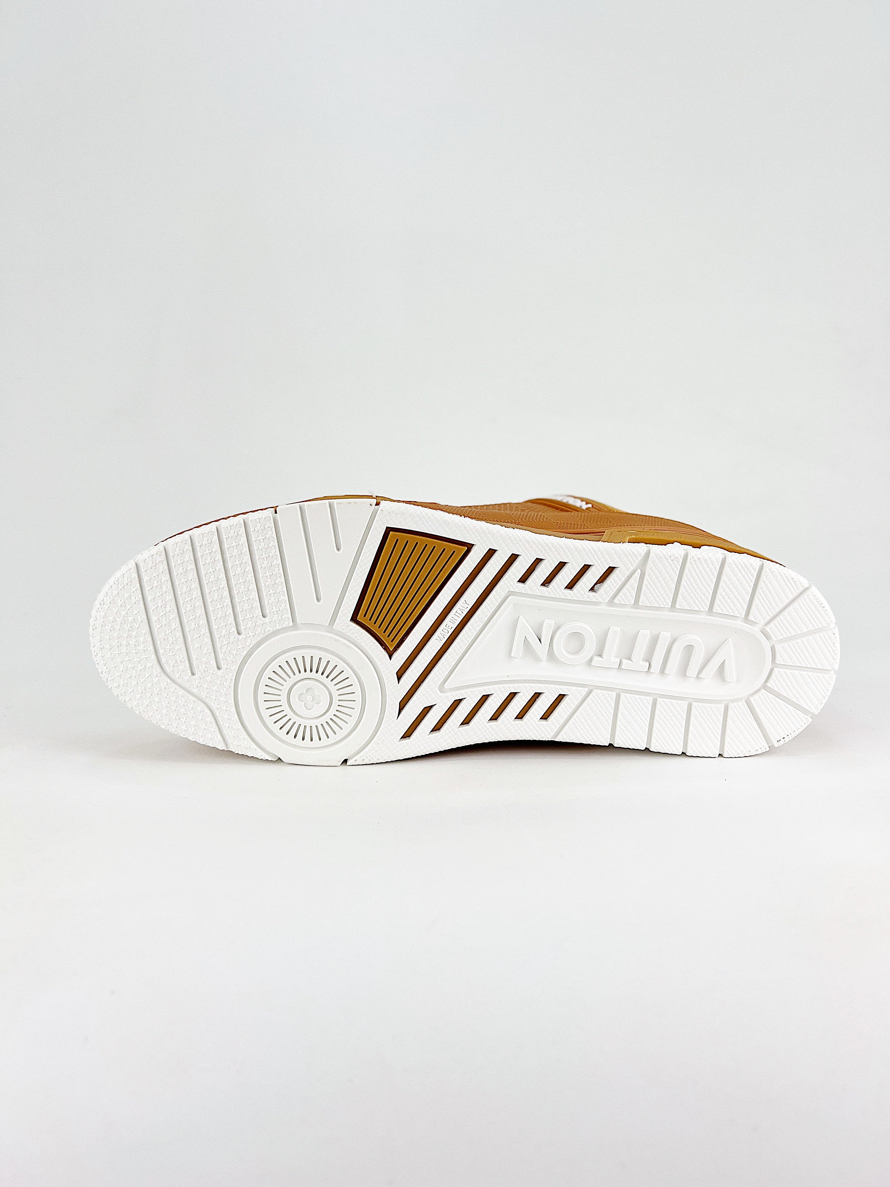 L Sneaker braun