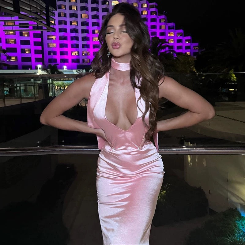 Cris Shiny Kleid
