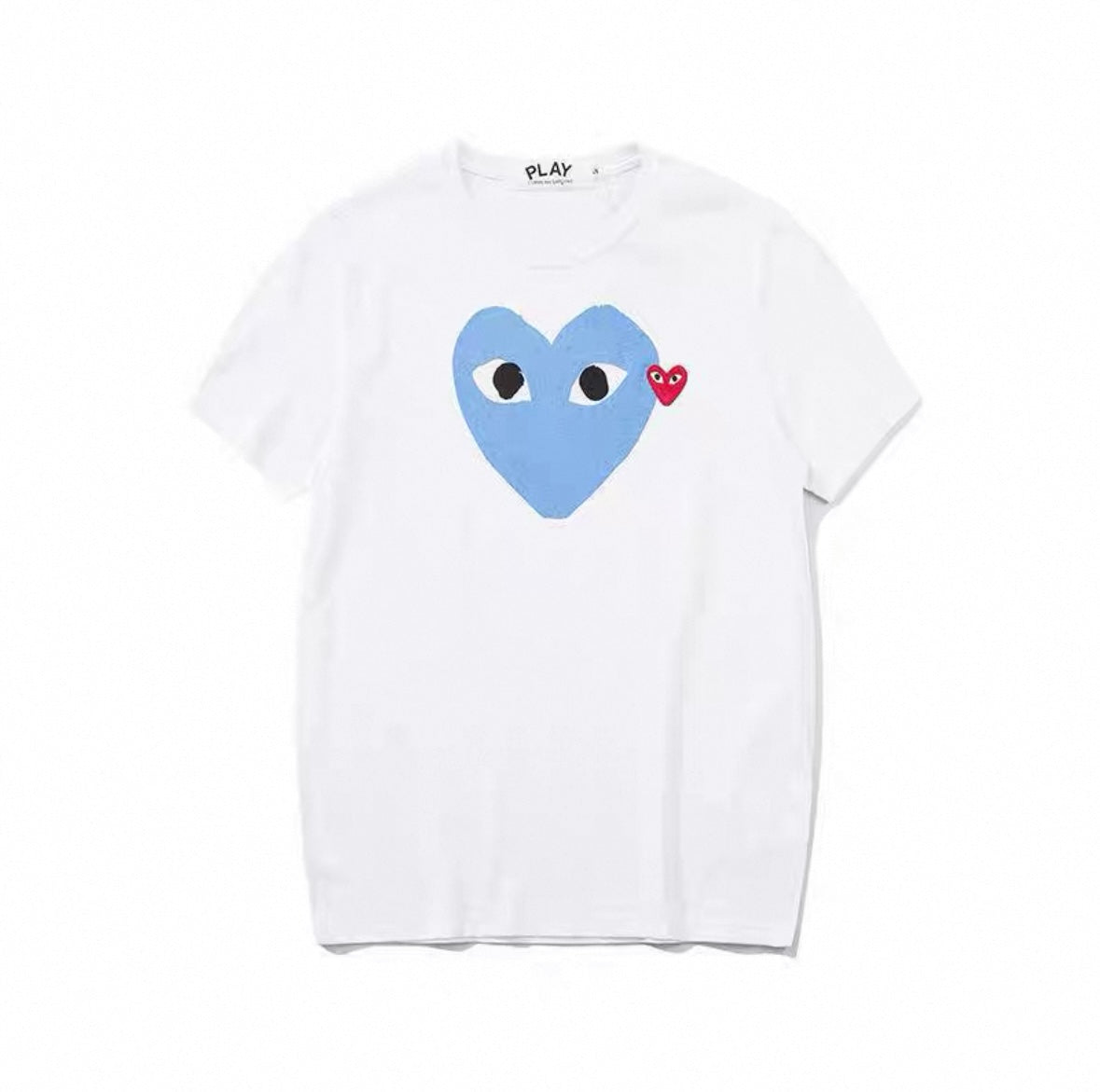 Hochwertiges CDG Herz T-Shirt: Bequemer Baumwoll-Sommer-Look für Herren und Damen