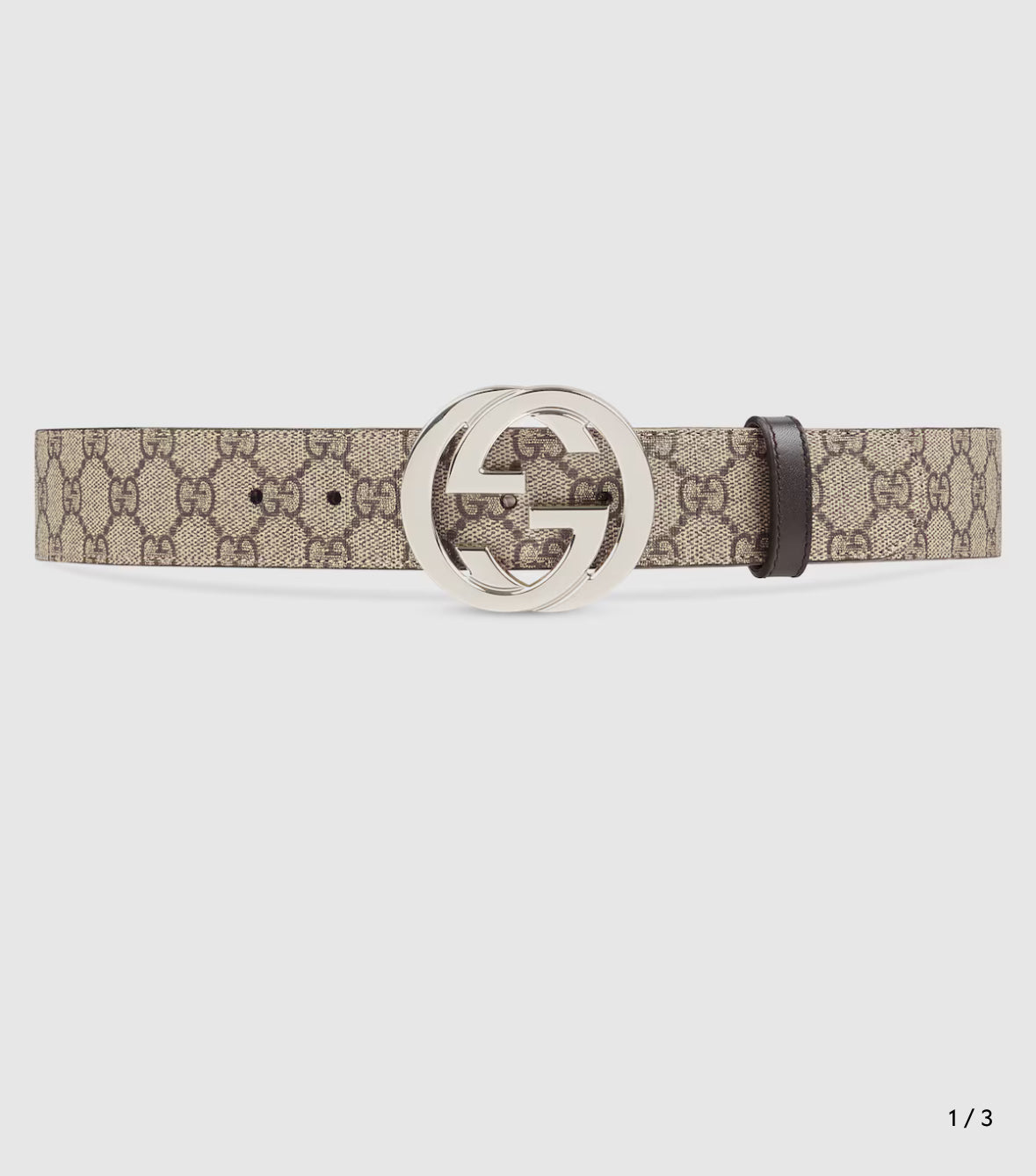Eleganter Mode-Gürtel mit G-Schnalle und passendem Portemonnaie