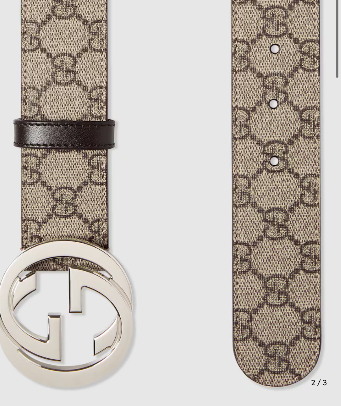 Eleganter Mode-Gürtel mit G-Schnalle und passendem Portemonnaie