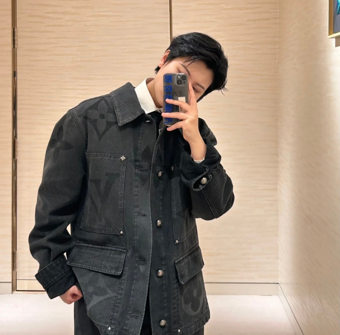 L Jeans Jacke