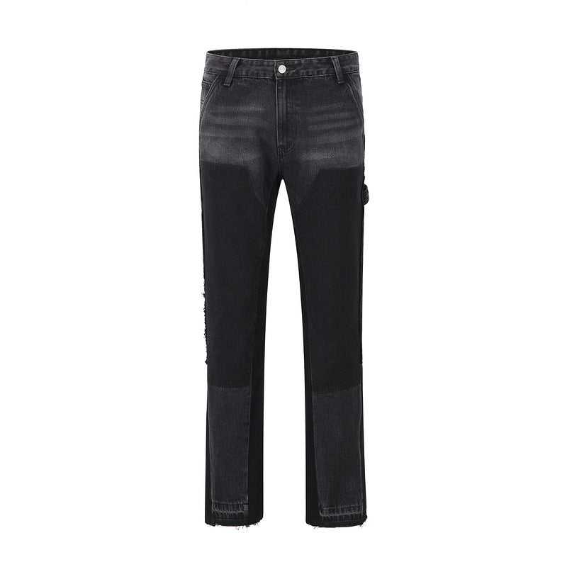 NATAVO Ausgestellte Denim Jeans: Bequeme Passform, Stylischer Flared-Look, 100% Baumwolle