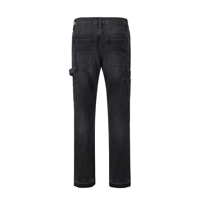NATAVO Ausgestellte Denim Jeans: Bequeme Passform, Stylischer Flared-Look, 100% Baumwolle