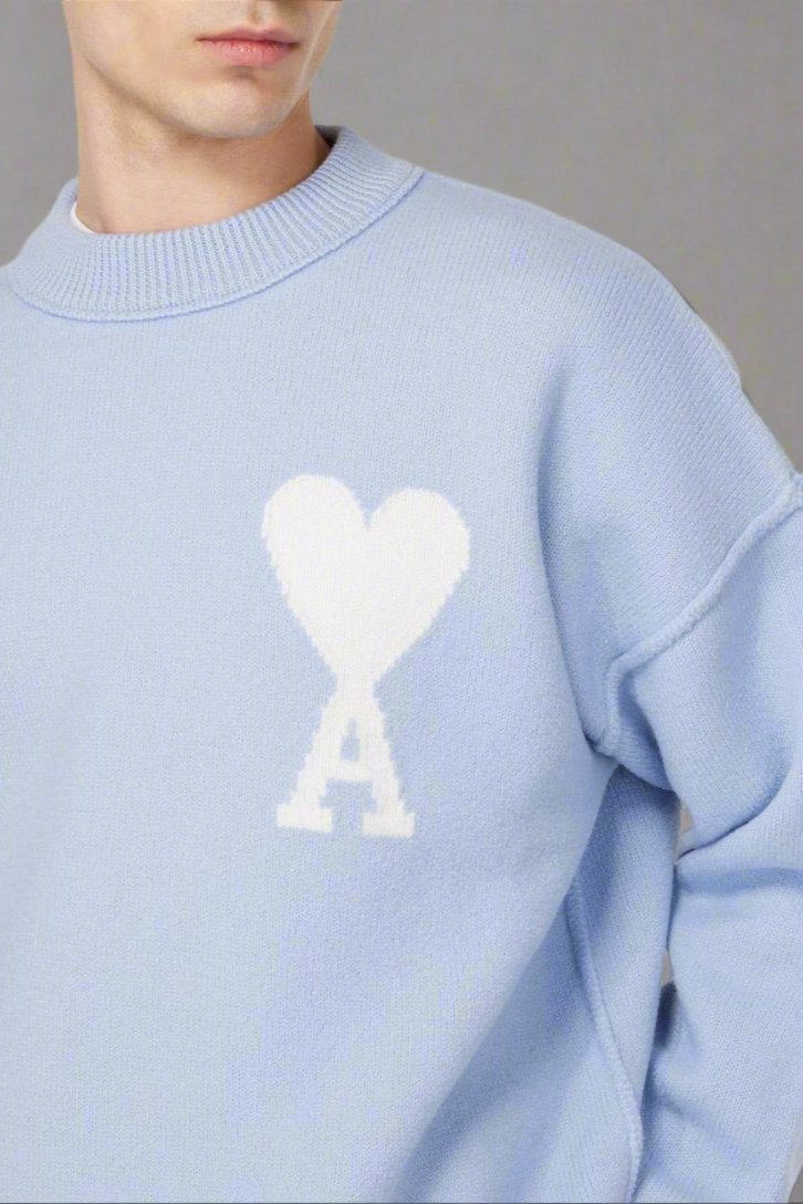 Herz-Sweater Pullover