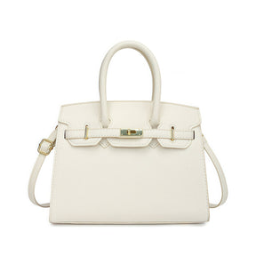 Elegante Velnoir™ Classique Montaigne Handtasche Kunstleder Damen Schultertasche Organizer