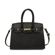 Elegante Velnoir™ Classique Montaigne Handtasche Kunstleder Damen Schultertasche Organizer