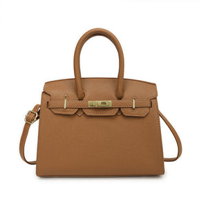 Elegante Velnoir™ Classique Montaigne Handtasche Kunstleder Damen Schultertasche Organizer