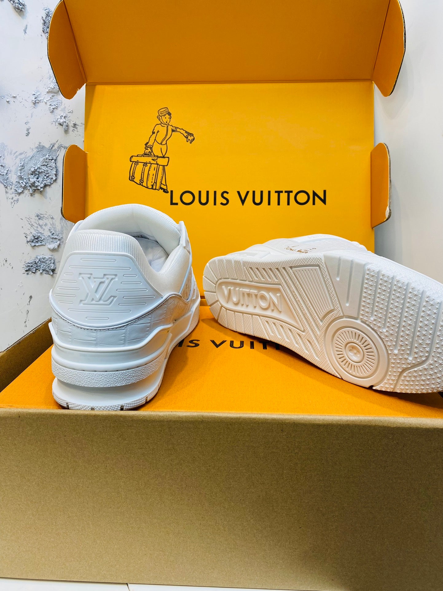 L Sneaker weiß