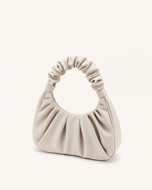 Elegante Pliée Douce Kunstleder Schultertasche: Kompakt, Weich & Formstabil für Damen
