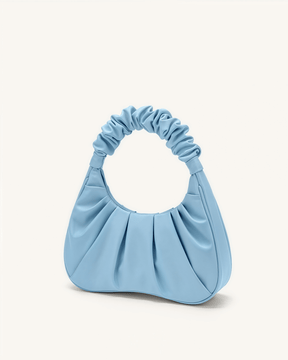 Elegante Pliée Douce Kunstleder Schultertasche: Kompakt, Weich & Formstabil für Damen