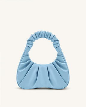 Elegante Pliée Douce Kunstleder Schultertasche: Kompakt, Weich & Formstabil für Damen