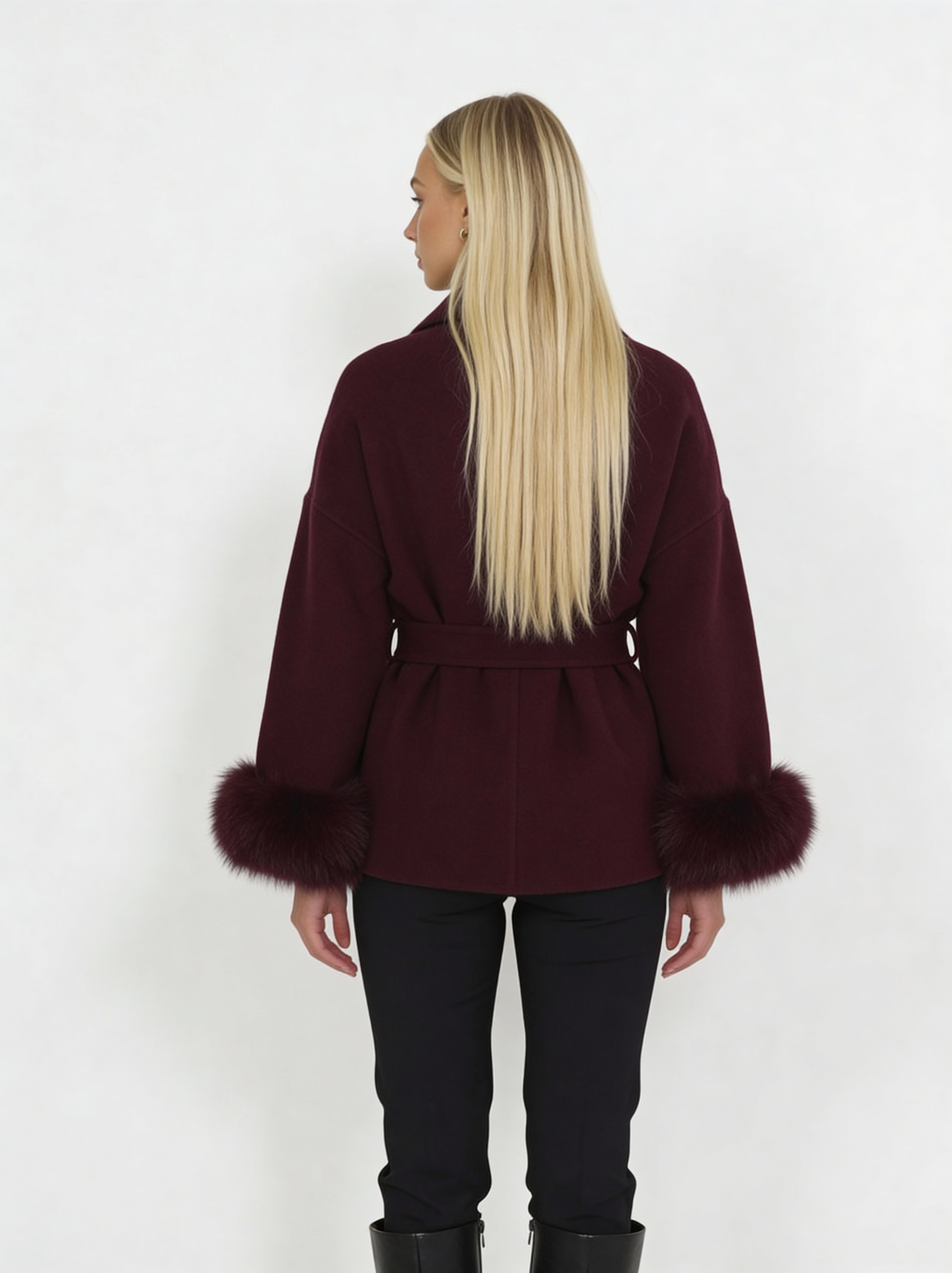 Bella Léa wool coat braun